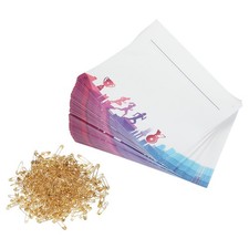 Running Bib Number 7x6 Inch, 100 Pcs Medals Waterproof Competitor Number