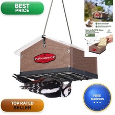 Kingsyard Upgraded Upside Down Double Suet Fe...