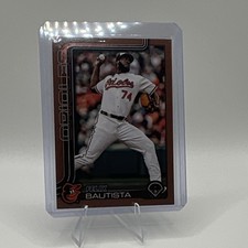 Topps 2025 Series 2 Felix Bautista Base Set #423 Orioles MLB Baseball Card