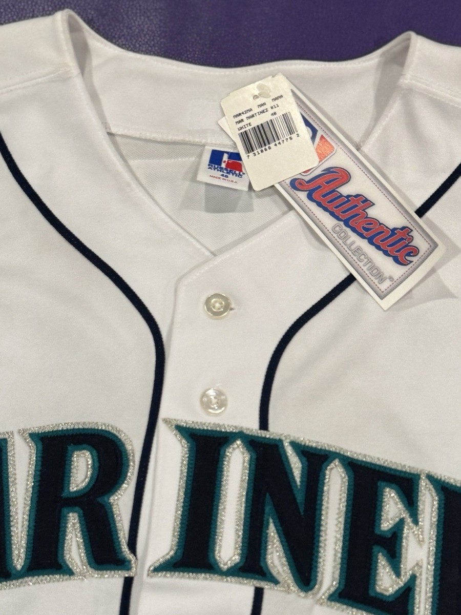 Authentic Signed Edgar Martinez #11 Seattle Mariners Russell