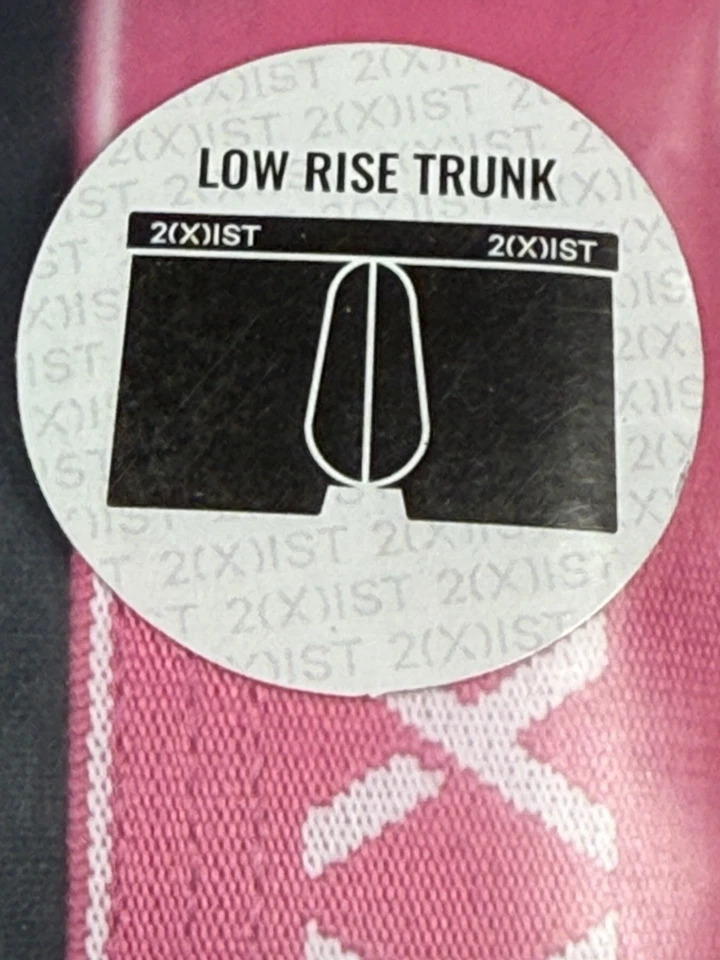 NWT 2(X)IST.  Sz M. 3 Pack. Men's. Cotton No Show Trunk. Multi. MSRP $39.00 - Image 3 of 4