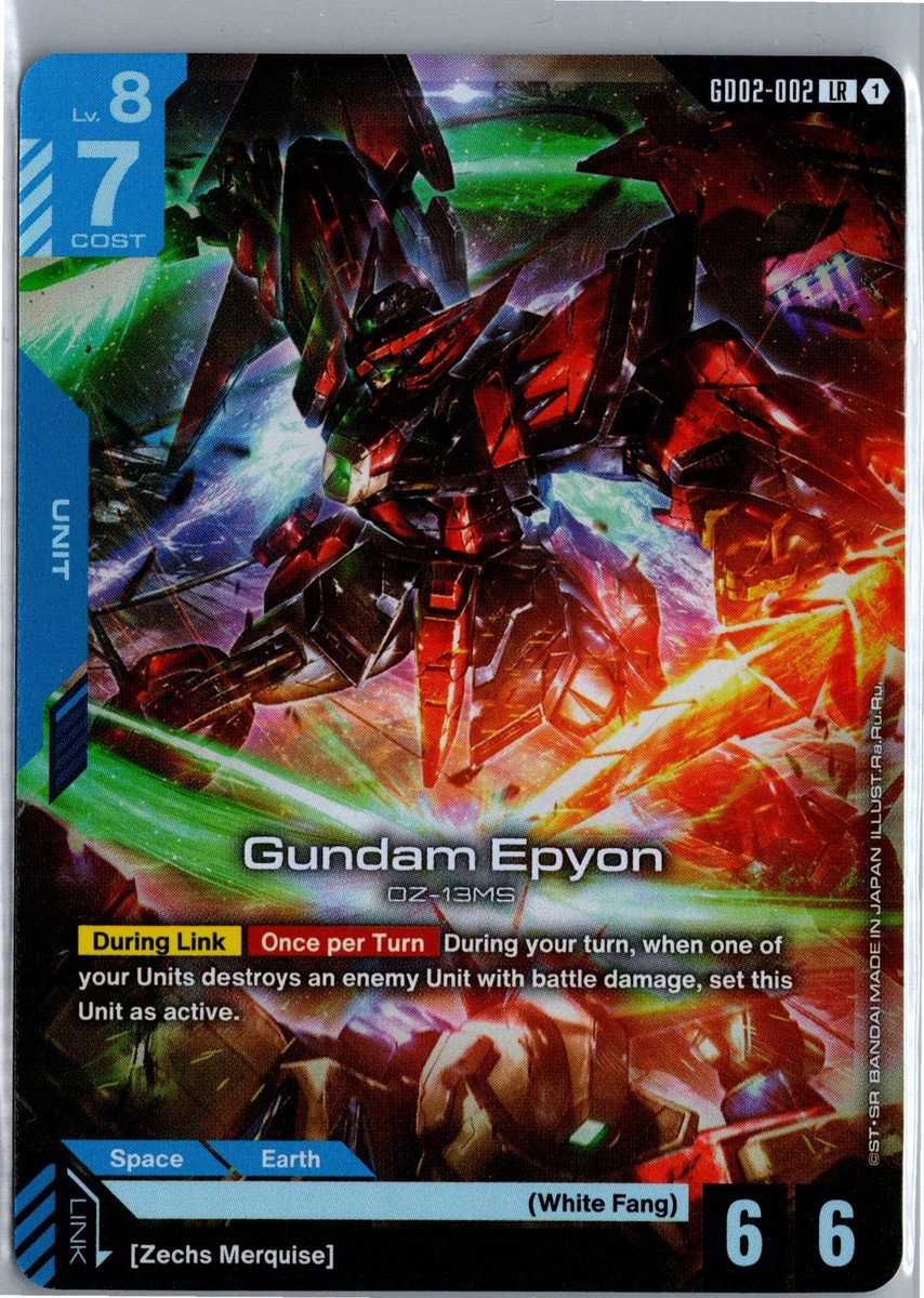 PSA10 ガンダムエピオン LEGEND RARE+2264 Gundam Epyon Legend Rare Dual Impact GD02-002 NM | eBay