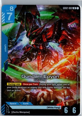 PSA10 ガンダムエピオン LEGEND RARE+2264 Gundam Epyon Legend Rare Dual Impact GD02-002 NM | eBay