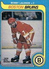 1979-80 O-Pee-Chee #326 Bobby Lalonde Boston Bruins EX-EXMINT PACK FRESH!