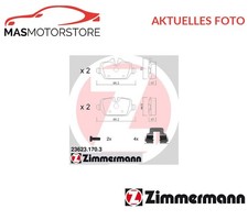 SATZ BREMSBELÄGE BREMSKLÖTZE ZIMMERMANN 236231703 P FÜR MINI MINI COUNTRYMAN
