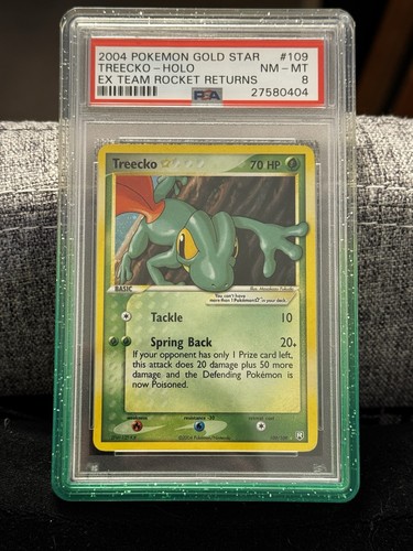 The Pokémon Company Treecko Star Team Rocket Returns Gold Star Holo 109/109