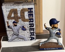 Kelvin Herrera Kansas City Royals MLB 2017 SGA Bobblehead NIB 2015 WS