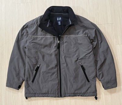 Vintage 90s Gap  Mountain Alpine  Jacket Large Fleece Lined Padded Gorpcore Coat