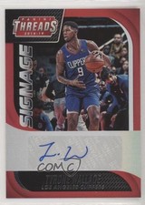 2018-19 Panini Threads Signage Tyrone Wallace #58 Auto 6yn