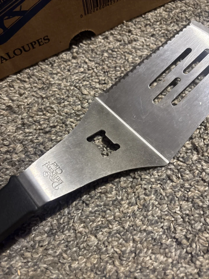 Шпатель для барбекю The Pamped Chef Bar-B-Boss из нержавеющей стали инструмент для гриля без крышки - Изображение 4 из 4