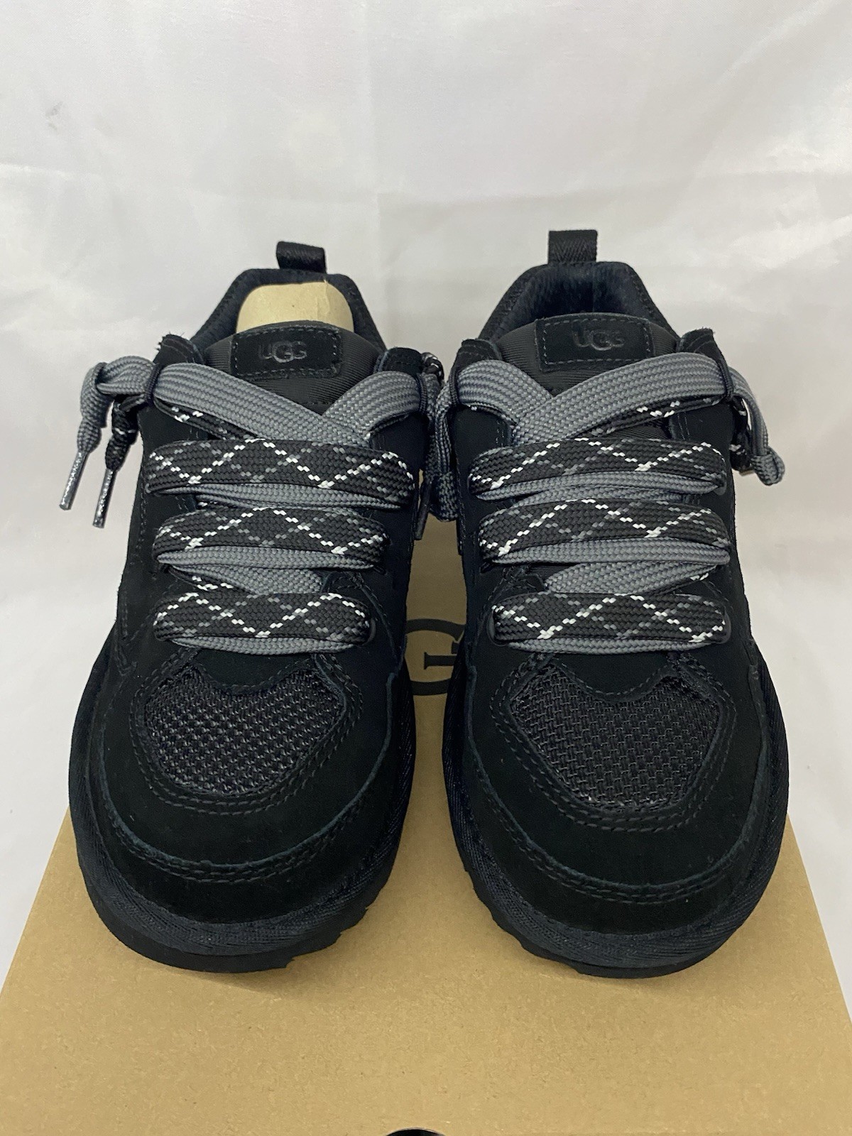 UGG Lo Lowmel black Size 5 Youth or 6 women  Brand New