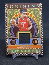 2023 Panini Origins WNBA Art Nouveau Memorabilia Allisha Gray #AN-AGR