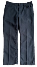 Vintage Levi’s Made in USA Work Pants 38X32 Dark Blue Western