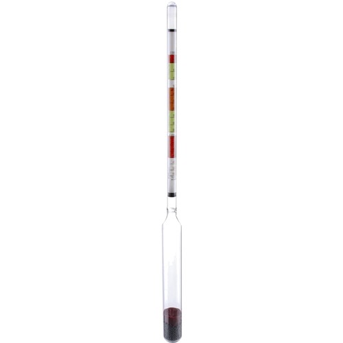 Alkoholmeter Hydrometer Dreifach-Skala Wein Bier Cider Süßwein