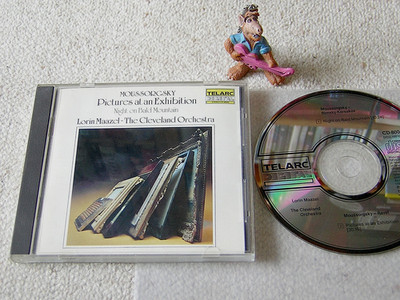 MOUSSORGSKY Pictures At An Exhibition MAAZEL CO 1979 CD TELARC DIGITAL CD-80042