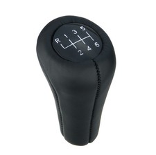 Schaltknauf Echtleder Knauf 6 Gang für BMW 3er 5er 6er x3 x5 Schalthebel Hebel