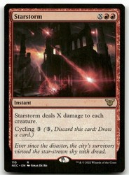 Starstorm 110/191 Commander: Kamigawa: Neon Dynasty Rare Red Instant