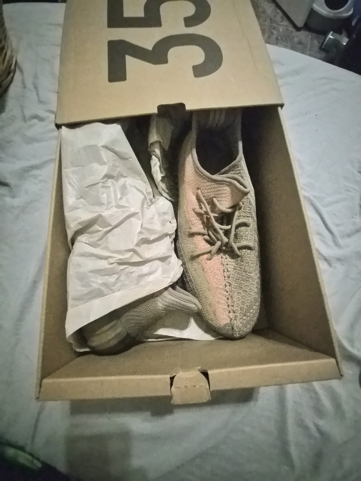 Size 11 - Yeezy Boost 350 V2 Sand Taupe thumbnail 3