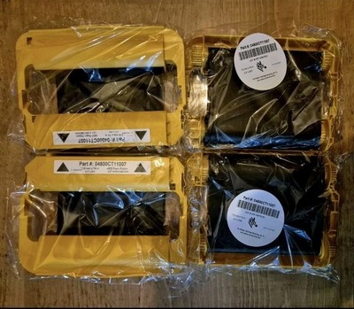 Harz Farbbandkassette für Zebra Thermodrucker * Menge x4 / Kostenlose 24h Lieferung *