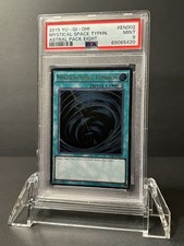 Yugioh Mystical Space Typhoon AP08 - EN002 Ultimate Rare PSA 9