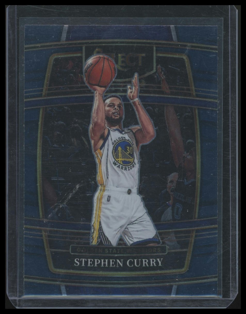 2021-22 Panini Select #94 Stephen Curry Blue (Retail Base)