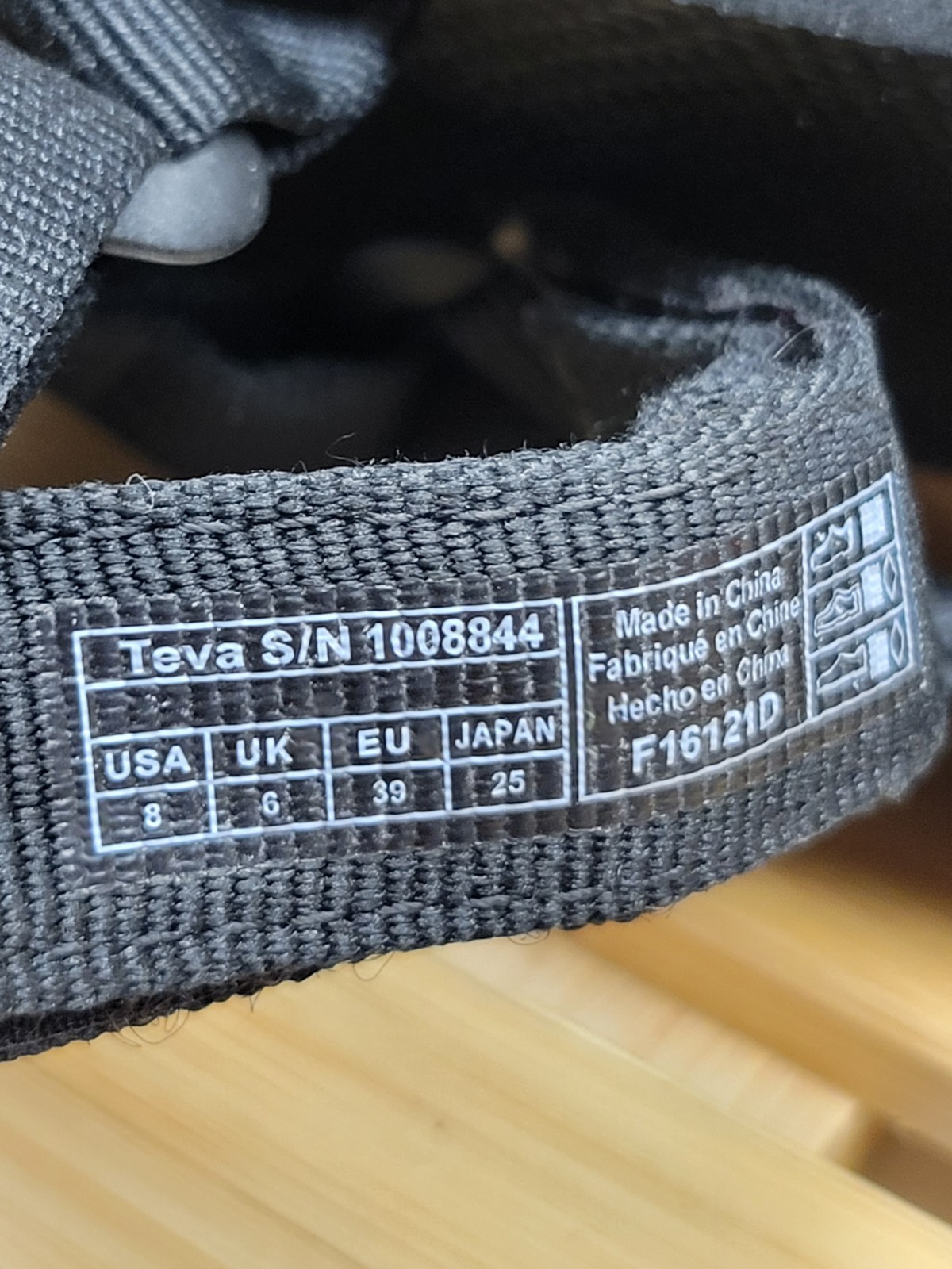 TEVA BLACK FLATFORM UNIVERSAL 2" PLATFORM SANDALS… - image 10