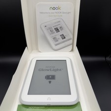 Barnes Noble NOOK GlowLight 6", 4GB, Wi-Fi eBook Reader - White BNRV500