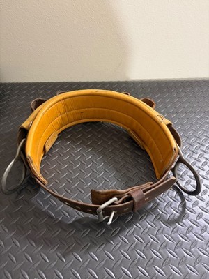 Klein Tools Lineman Climbing Belt Size 38-46 ~Great Shape~Made in USA