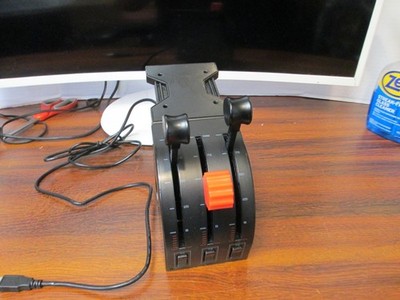 Logitech Flight Simulator Flight Throttle Quadrant J-U0014 Only