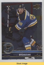 2017-18 Upper Deck Silver Foil Kyle Brodziak #161 READ 0th7