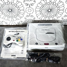 Sega Saturn HST‑0014 Console Japan Used Tested Working Clean Condition