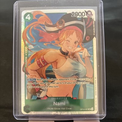 Nami OP14-031 (SR) Azure Sea s Seven One Piece NM