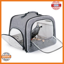 halinfer Bird Carry Carrier to Transport Large Size Parrot, Portable Bag with Me