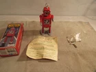 Schylling Neutron Robotman Wind-Up Tin Toy Vintage (1999) Original Box Complete