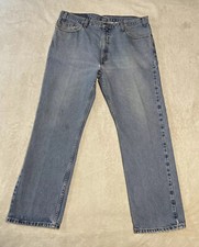 Levi  s 505 Jeans Men  s 40x30 Blue Denim Regular Fit Straight Leg Vintage Y2K