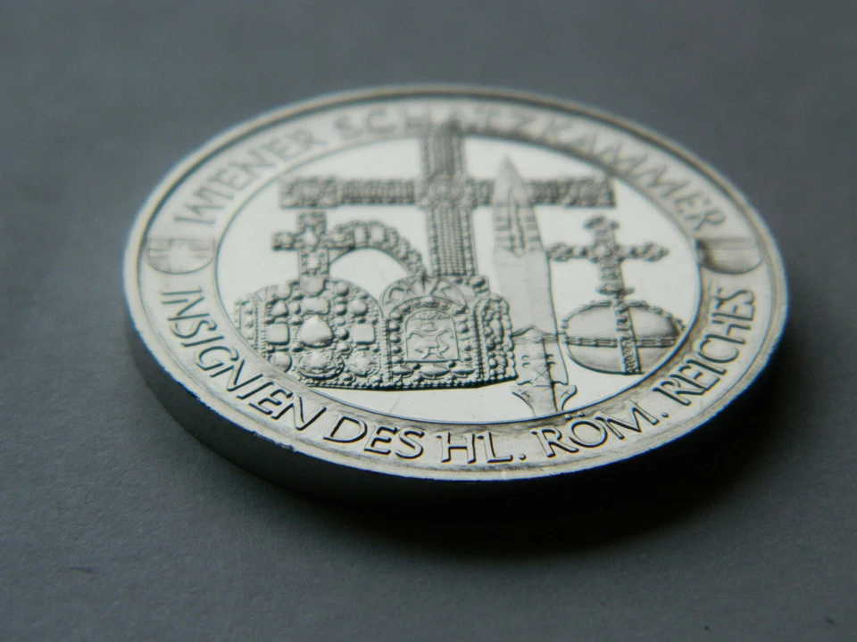 1998 2 1/2 Euro - Austria (Insignia of the Holy Roman Empire) - BU coin - Image 4 of 4