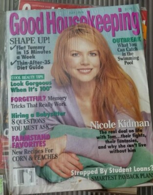 NICOLE KIDMAN ~ Good Housekeeping Magazine JULY 1999 7/99 
