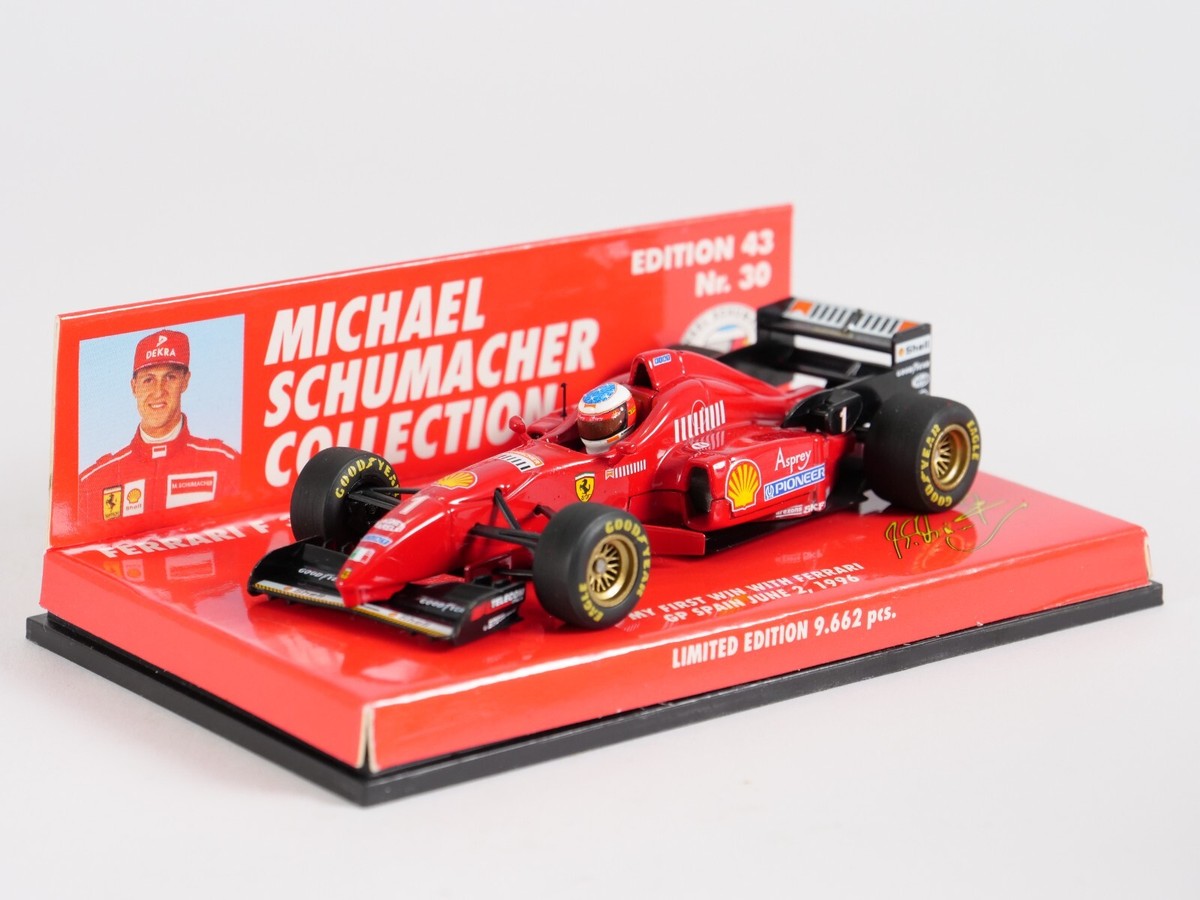Minichamps 1/43 Schumacher Ferrari F310 Winner GP Spain 510