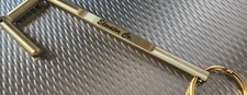 Elevator Door Key Solid Brass Customizable, Double Drop Leg Key