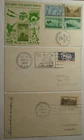 STAMPMART : USA 3 DIFFERENT 1946 1959 & 1956 ARMED FORCES FDC FIRST TRIP COVER