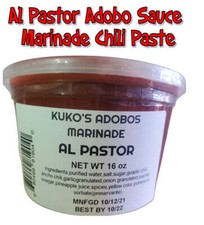 Al Pastor adobo marinade sauce chili paste co...