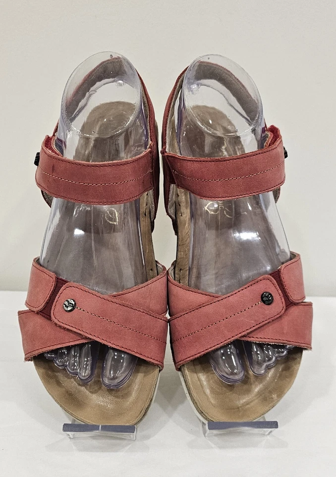 FlyFlot 可调凉鞋 红色 可调解剖 意大利尺寸 EU 38/US 7.5 — 第 2/4 张图片