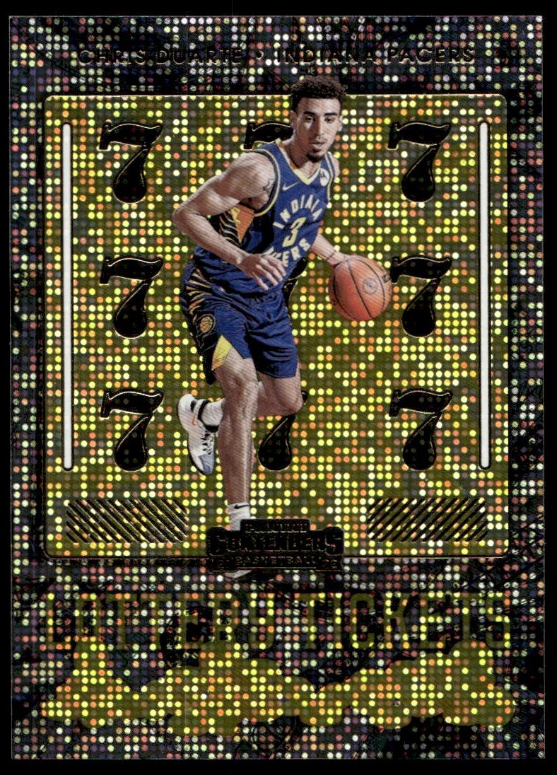 2021-22 Panini Contenders Lottery Ticket Chris Duarte G52 Indiana Pacers #13