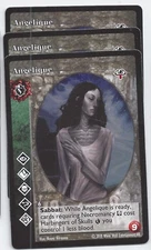 Angelique x3 Harbinger of Skulls Lost Kindred LK VTES Jyhad