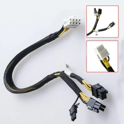 #ad GPU Power Adapter Splitter Cable For Dell PowerEdge R720 R730 R7910 N08NH 9H6FV $8.41