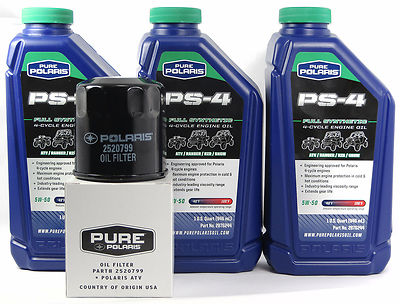 2009 Sportsman Xp 550 Efi Polaris Oil Change Kit