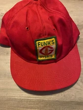 Funk’s G Hybrid Patch on Vintage K-Brand USA Snapback Trucker Hat Red