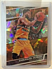 Emmanuel Mudiay 2016 Panini The National VIP Orange Prizm RC #'d 17/25 - Nuggets