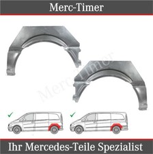 Mercedes Vito W639 2003-2014 Radlauf Kotflügel Hinten Paar Reparaturblech L+R Mercedes Vito W639 2003-2014 Radlauf Kotflügel Hinten Paar Reparaturblech L+R