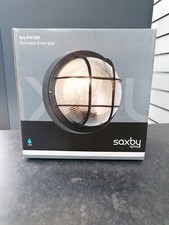 SAXBY 37299 OUTDOOR CAGE LIGHT BLACK (E27 LAMP REQUIRED)